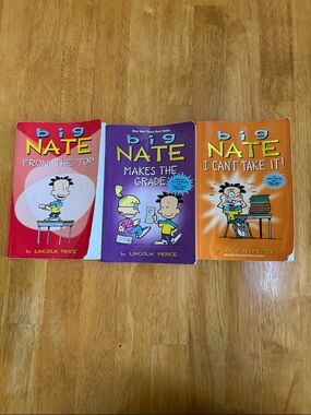 Big Nate Books From the Top Makes the Grade I Can’t Take It Graphic Novels